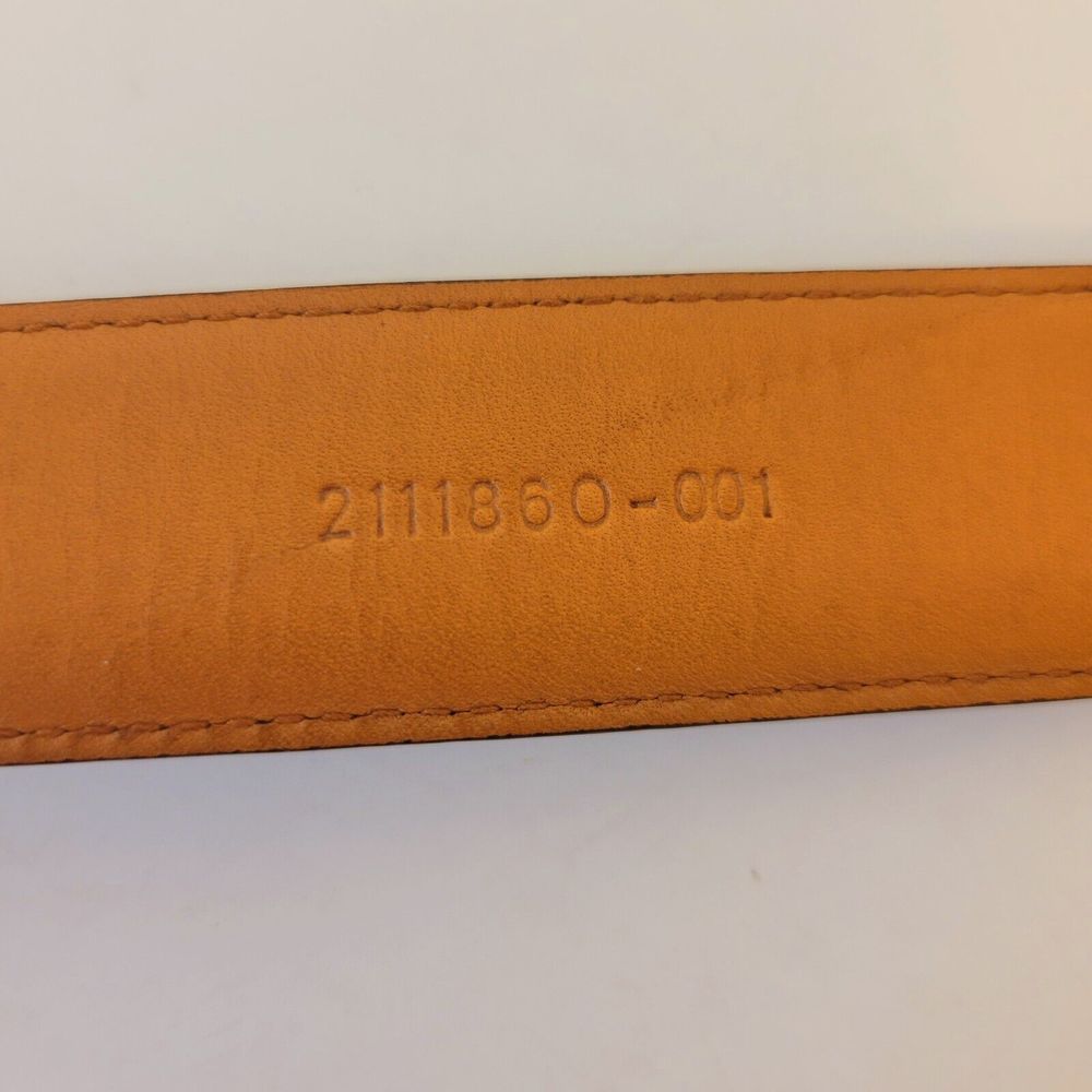 Mens Polo Ralph Lauren Genuine Italian Leather Black Belt - Picture 8 of 9